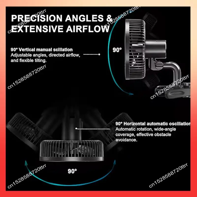 ABNR 6 "نمو خيمة مروحة تهوية متأرجحة هادئة لتبريد تداول الزراعة المائية للزراعة المائية والدفيئات الزراعية بقابس المملكة المتحدة