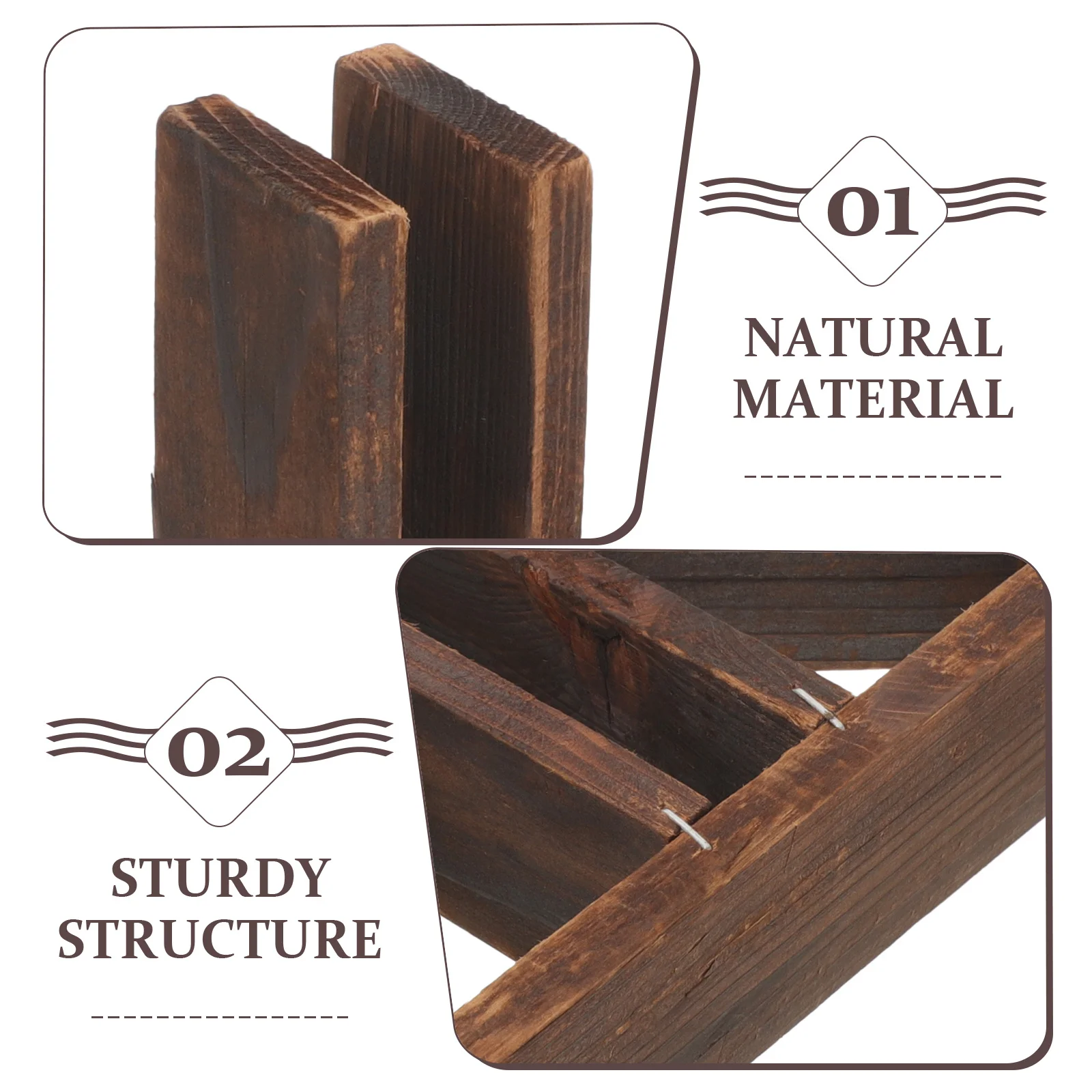 

2Pcs Premium Wood Fence Base for Garden Yard Lawn Fence Stand Support Bracket Privacy Screening Fixing Kit Fences Base Kit