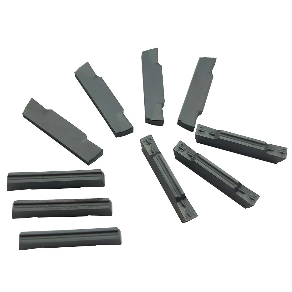 10pcs MGMN250-G MGMN250 G MGMN 250 Carbide Grooving Inserts Turning Tools CNC Cutter Lathe Cutting Slot Blade