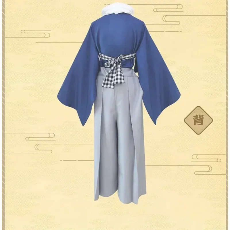 

CyUnisex Japanese Hakama Aikido Kendo Uniform Jacket+Pants Set Traditional Kimono Sportswear Martial Arts Samurai Costume