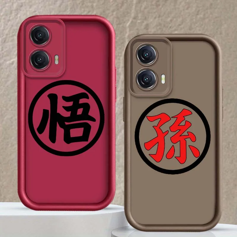 Etui na telefon D-Dragon Ball Goku Logo dla Motorola MOTO Edge G85 G54 G35 G34 G32 E22 E14 G04 50 5G Eye Ladder