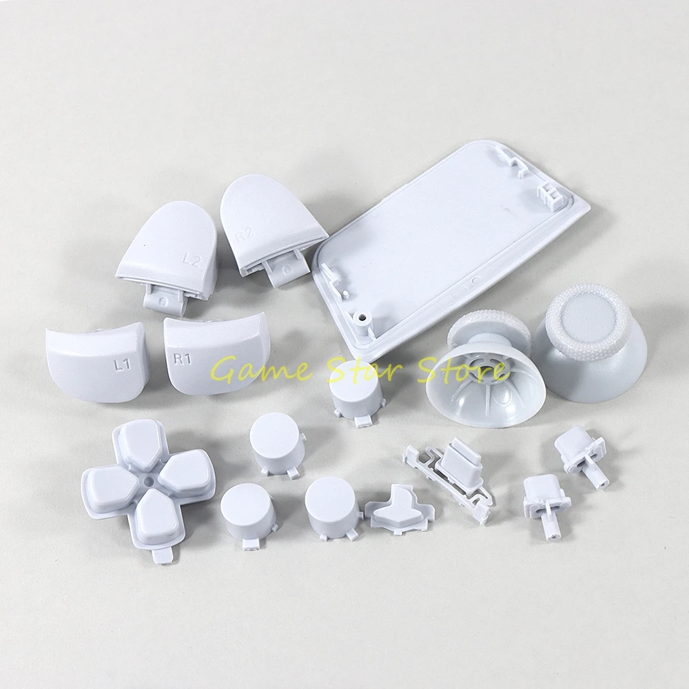 50sets Ersatz Für PS5 3,0 BDM-030 Controller Vollen Satz Tasten Joysticks Kappe L1 R1 L2 R2 Trigger Tasten Kits