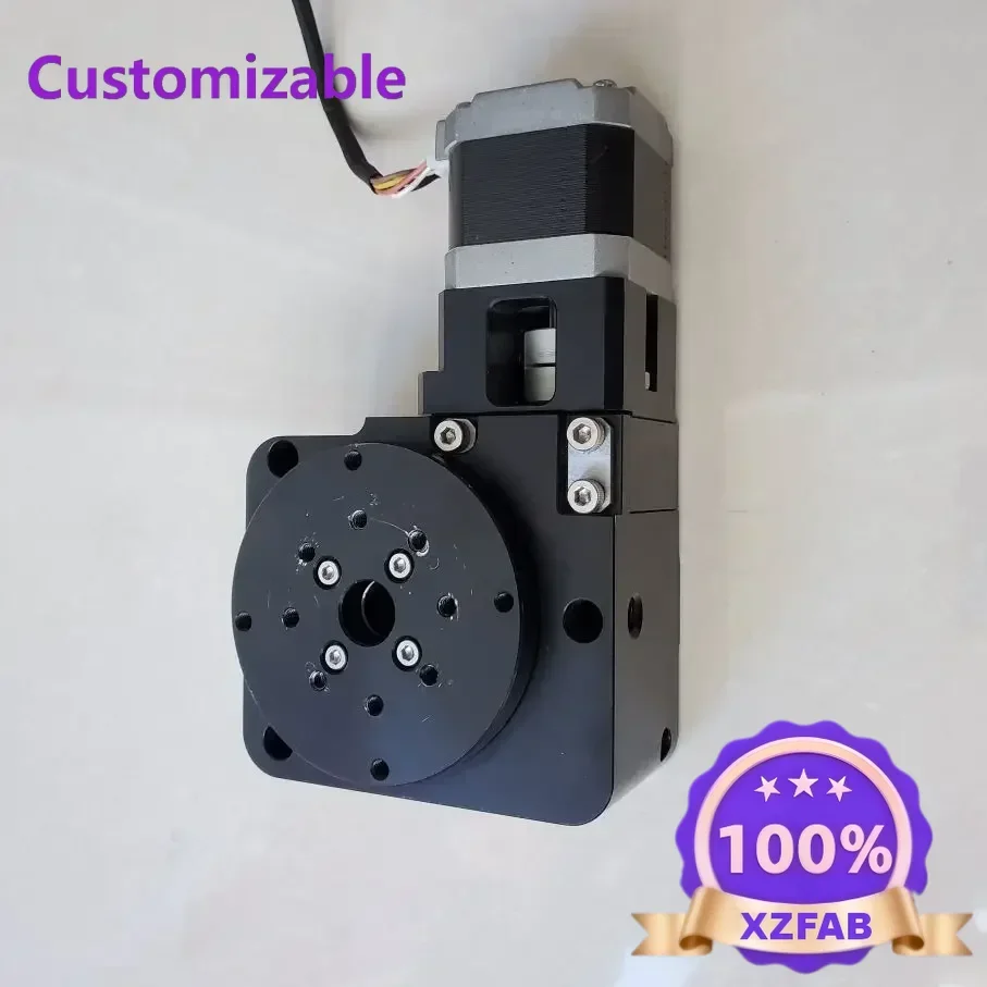 Factory Direct 2026 Durable Electric Rotating Table 360° Rotating Table High-precision R-axis CNC Indexing Plate 42 Stepper Moto