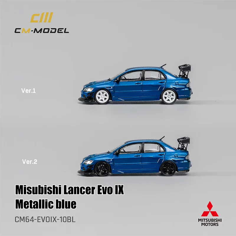 CM 1/64 Mitsubishi Lancer Evolution IX Alloy Toy Motor Vehicle Diecast Metal Model Gifts