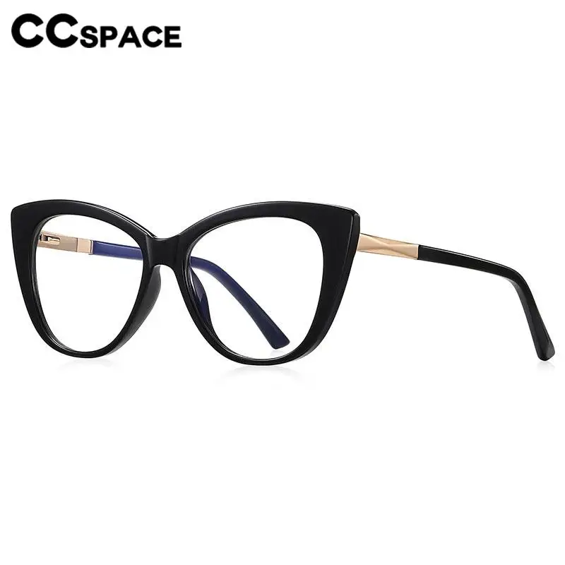 R57569 TR90 Cat Eye Anti Blue Light Glasses Frame Comfortable Spring Hinge Presbyopia Eyeglasses Customizable Prescription