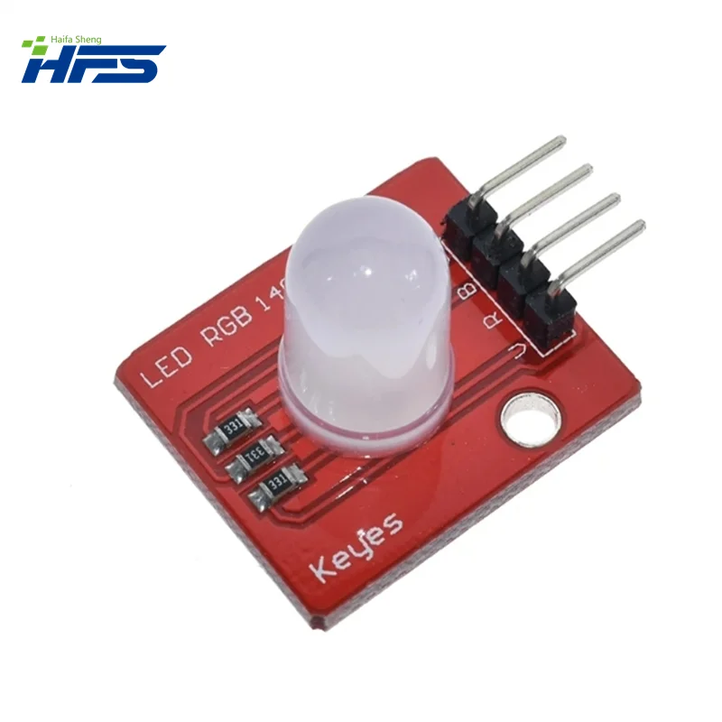 Blocos de Construção Eletrônicos para Arduino, Starter Kit, DIY, Full Color, RGB, LED, 140C5, 10mm