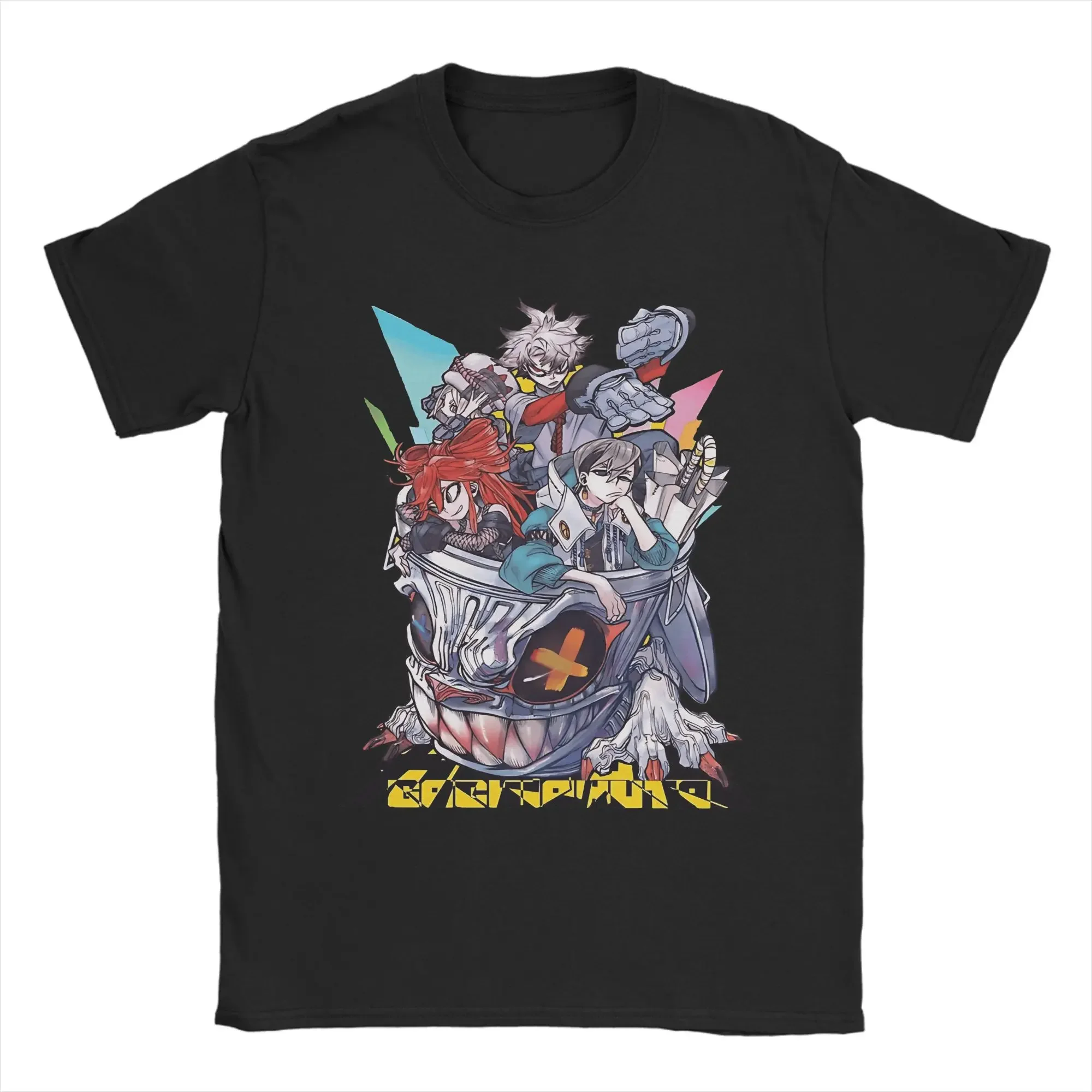 

Characters Trash Can Graphic Tee Men Unisex Cotton Short Sleeve Casual Trip T-Shirt