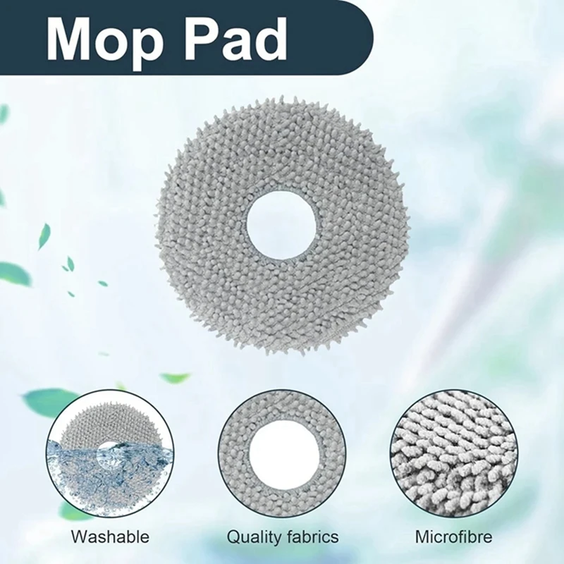 17PCS For ECOVACS T30 PRO OMNI DDX14 / YEEDI M12 Pro+ Replacement Parts Main Side Brush HEPA Filter Mop Dust Bag