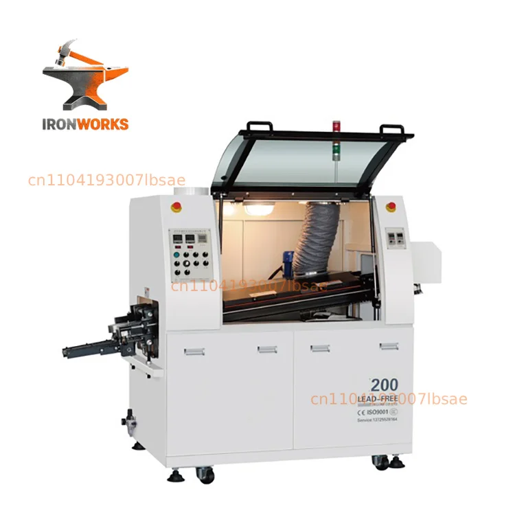 Full Automatic Wave Soldering Machine, 220V/380V with Motor & PLC