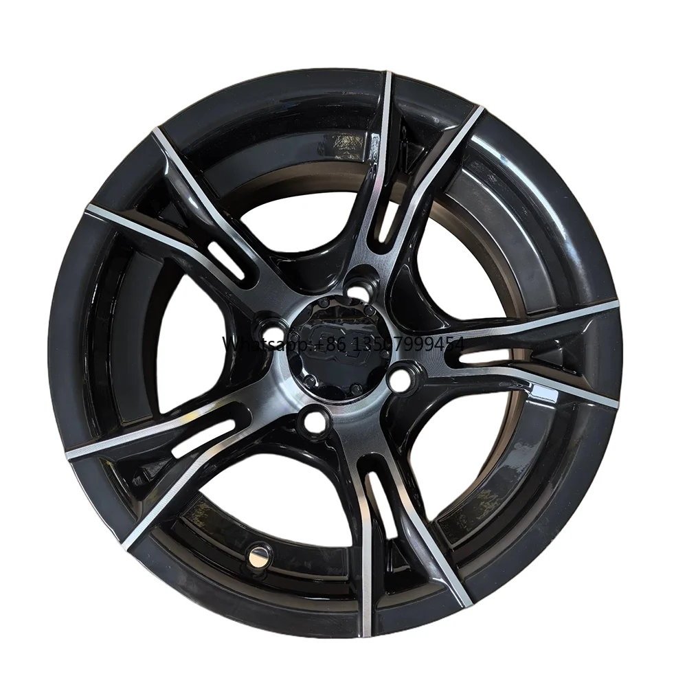 

New Brilliant Black Golf Cart Wheel Hub NBR12-27 (12X7-4-101.6-67.8-negative25) From China for Replacement/Repair