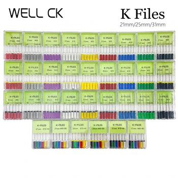 Strumenti dentali Radice Cannal Endo K File 21mm 25mm 31mm S...