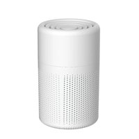 Air Purifier Smoke Odor Negative Ion Generator Household HEPA Air Purifier Efficient Purifying Air Formaldehyde for Car and Room