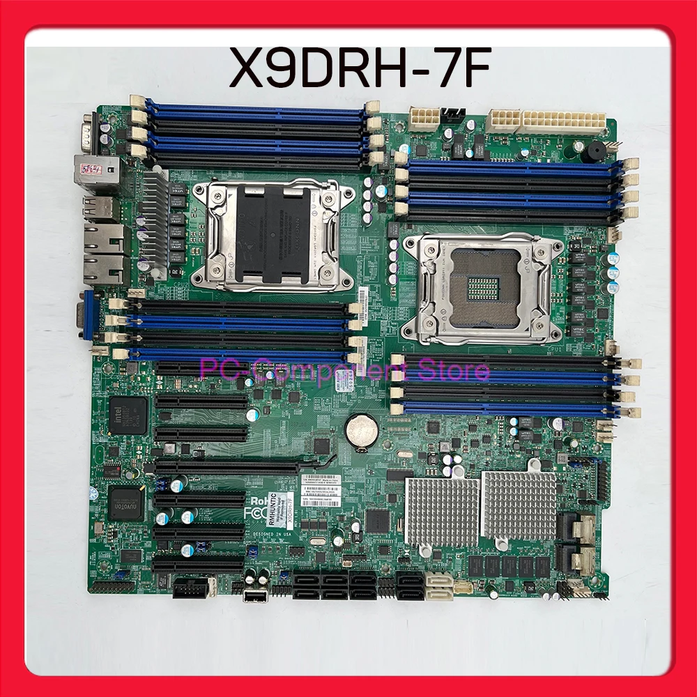 Server Workstation Motherboard 8x SAS2 Ports From Broadcom 2208 X9DRH-7F