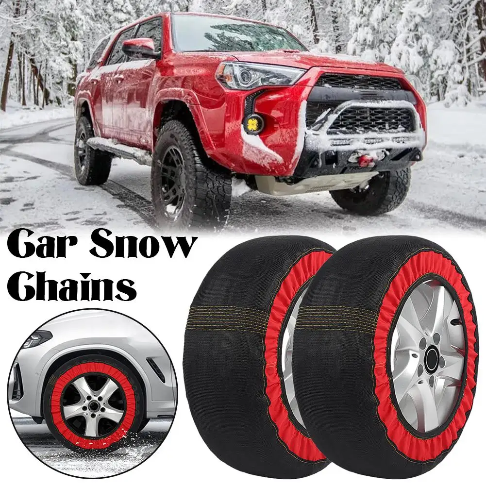 Winter Car Universal Tire Non-slip Sleeve Auto All-inclusive Anti-scratch Wheel Hub Noise Reduction Shock Absorption Snow Socks