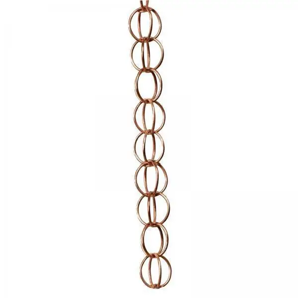 2x Chains, Diverter, Decorative And Functional Rain Chains for Garden