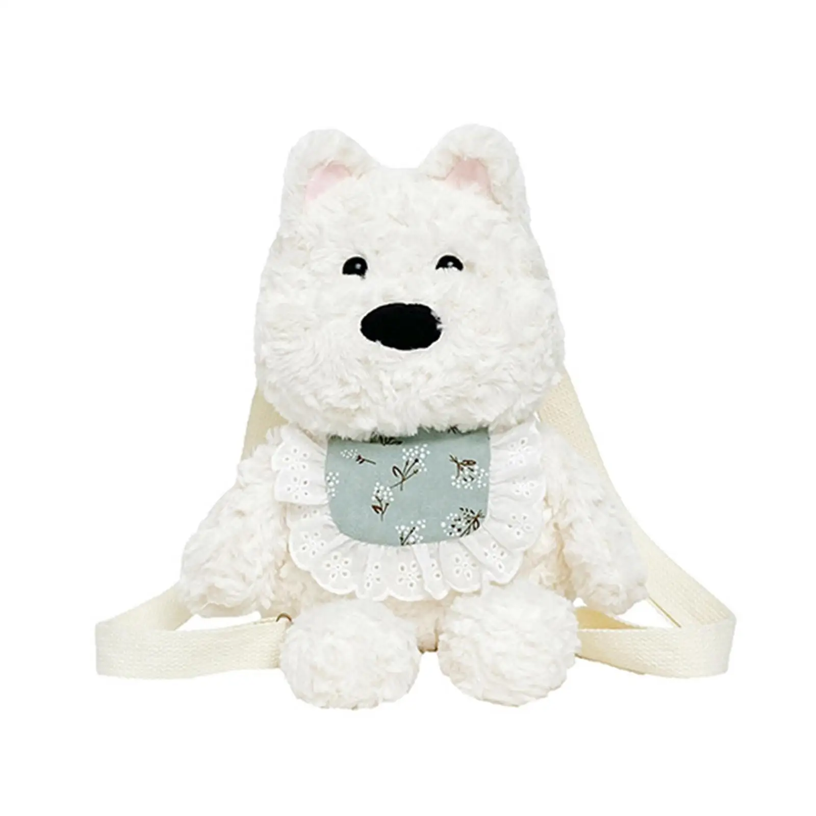 

Plush Backpack Soft Funny Super Cute Cartoon Stuffed Animal Plush Dog Purse Travel Bag for Prop Prom Travel Events Girl