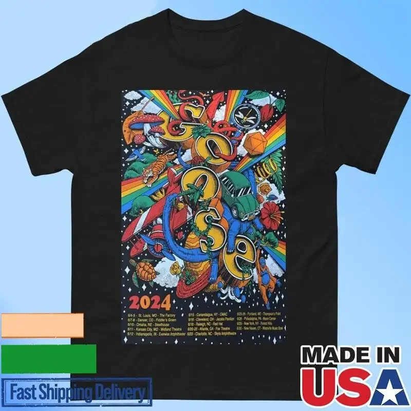 Goose Super TED Vip Jun 2024 T Shirt Men Tour S 5XL Gifl For Fan CG1135