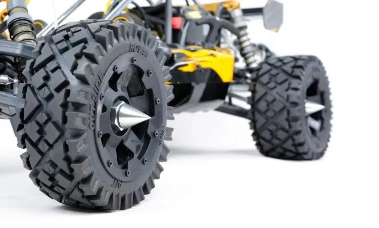 CNC-Bearbeitung von Vollmetallkegelmuttern für ROVAN KM HPI BAJA 5B 5T 5SC