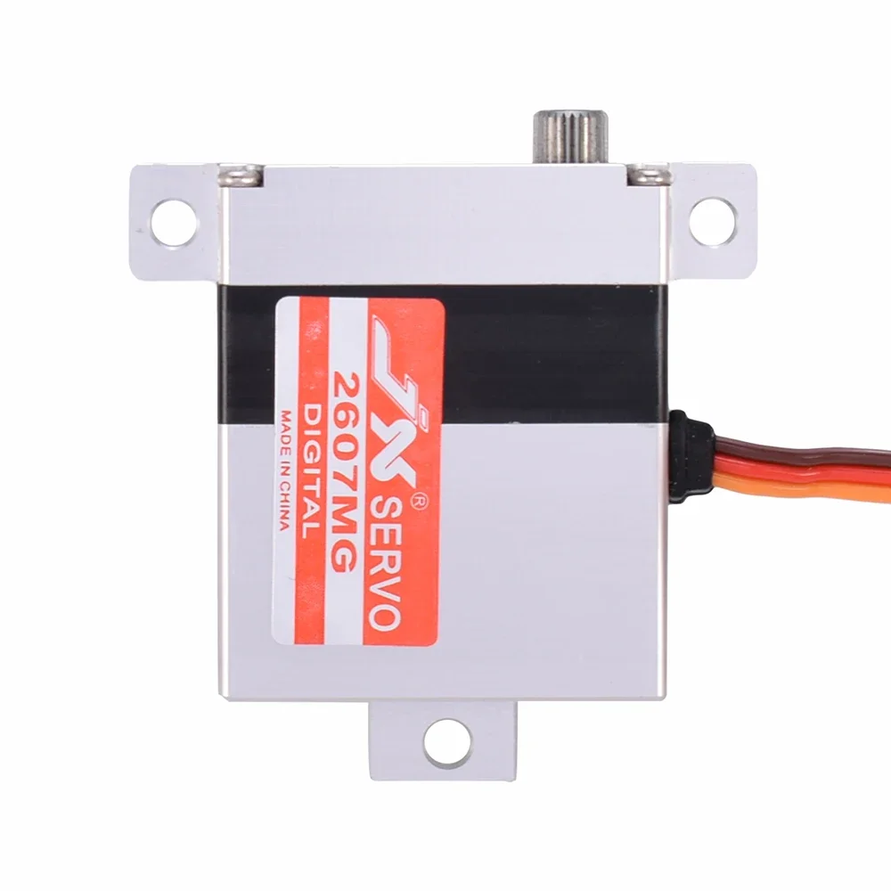 JX Servo PDI-2607MG 7.2kg 0.13sec Digital Full Metal Aluminium Case Wing Servo For RC Drone Glider Dual Ball Bearing