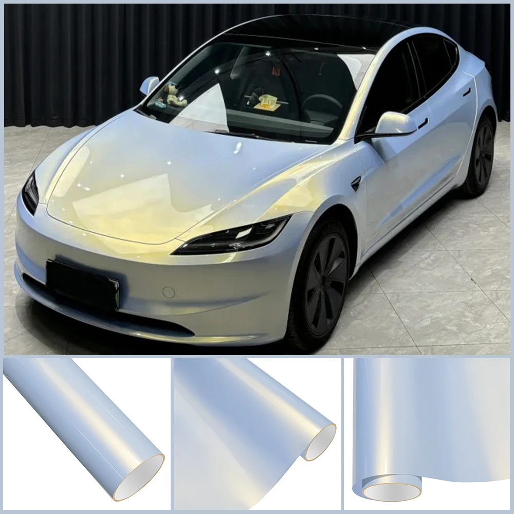 

ПЭТ Русалка Синий Шарм Золотая Автомобильная пленка Виниловая пленка ПВХ Водонепроницаемая устойчивая к царапинам наклейка Мотоцикл Авто Украшение кузова Пленка