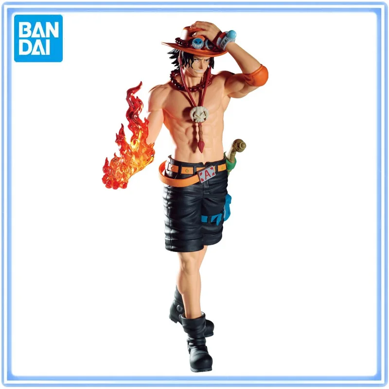 

BANDAI Original ONE PIECE LOGIA-Portgas·D· Ace Action Figure Model Desktop Decoration Hobbies Collectibles