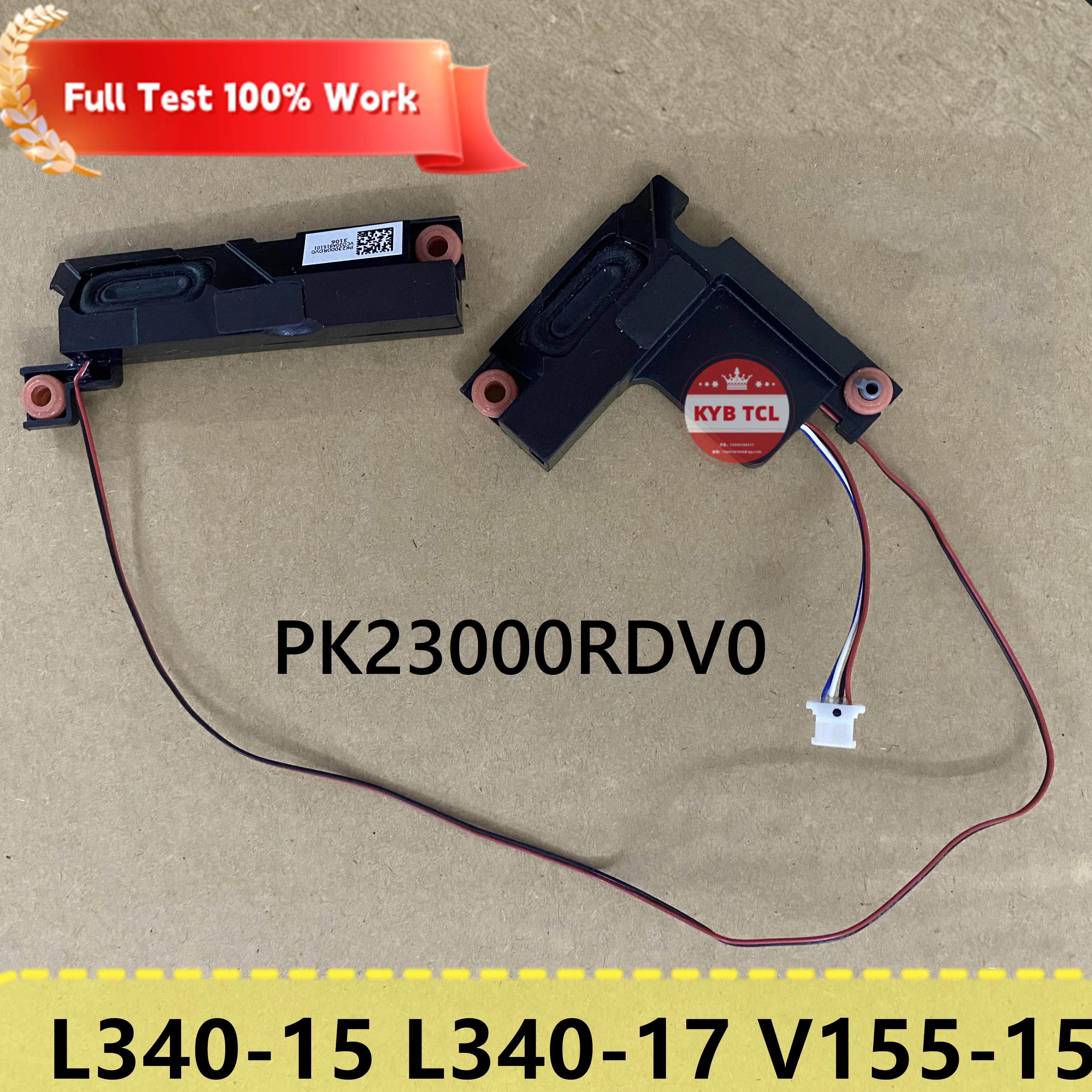 For Lenovo Ideapad L340-15IWL V155-15API L340-15API L340-15 L340-17 V155-15 Genuine Laptop Internal Speaker Set Left & Right