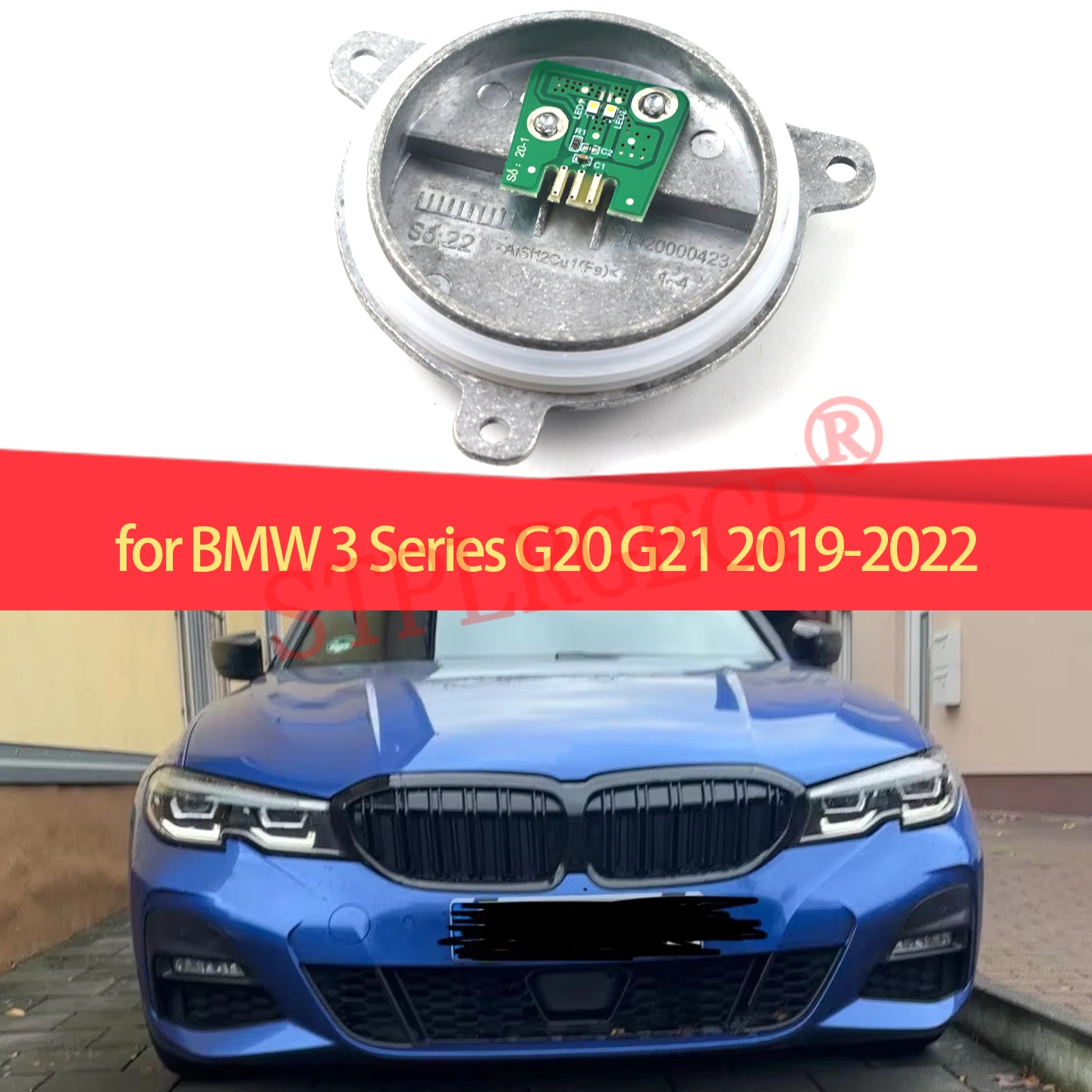 For BMW 3 Series G20 G21 320i 330i Pre-lci 2019-22 High Quality Ballast 63118496133 Car Headlight White LED Insert Diode Module