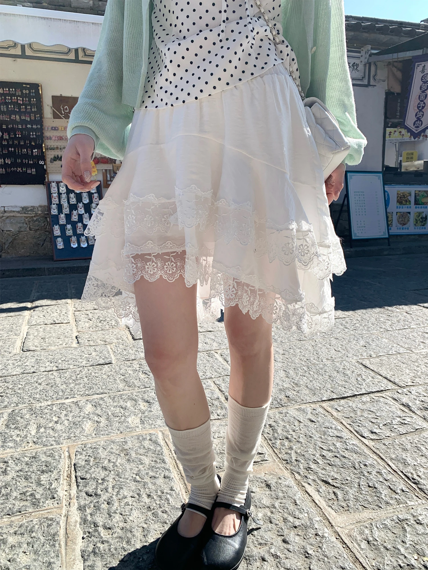 falda-de-cintura-alta-irregular-con-encaje-para-mujer-falda-corta-de-ballet-falda-de-linea-a-adelgazante-para-uso-diario-casual-o-para-citas