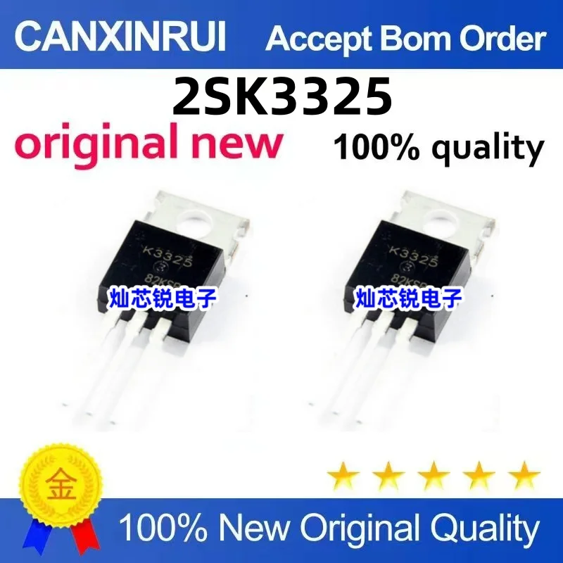 

(10-300piezas)The new K3325 2SK3325 TO-220 is available in stock and will be released immediately