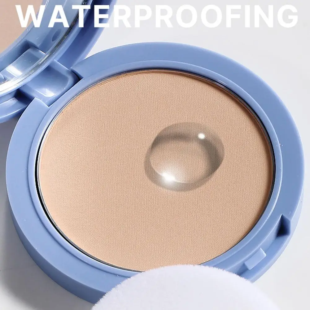 3 Farben bilden Gesichts puder aufhellende Öl kontrolle nacktes Make-up gepresste Puder Foundation Basis Make-up Kosmetik