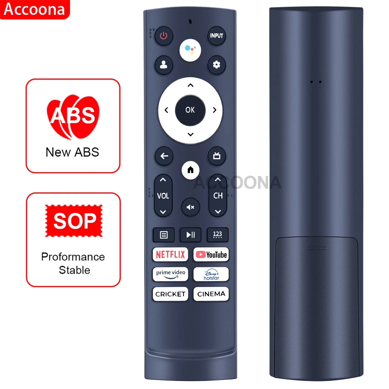 

New Voice Remote Control ERF3AB90V For Hisense VU LED TV 55GLOLED
