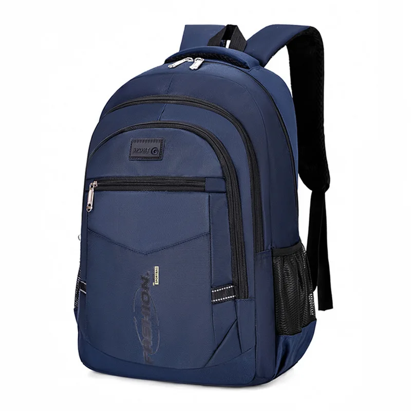 Men's Large Capacity Business Travel Backpack Laptop Backpack Fashion Trendy Middle And High School Double Shoulder Bags On Sale