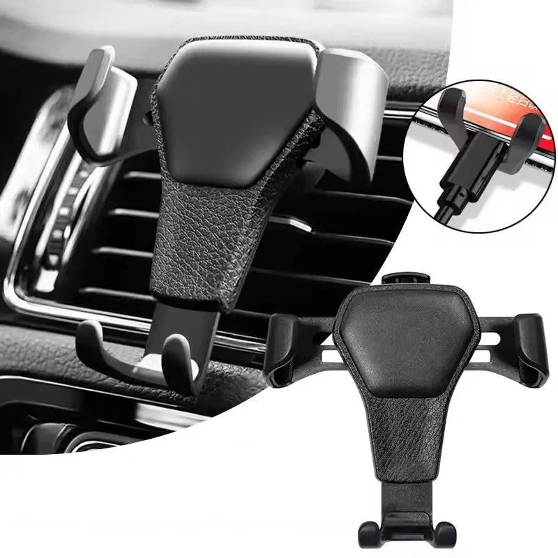 1/2/3/4pcs Universal Gravity Car Air Vent Clip Mount Phone Holder Cell Stand Smartphone GPS Support For IPhone Samsung Stand