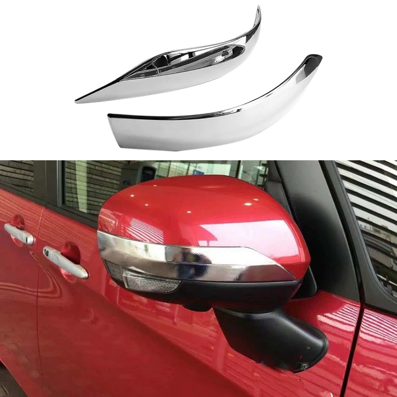 Car Rear View Mirror Trim Strip Side Wing Mirror Trim Cover Car Accessories For Toyota ROOMY 2016-2020