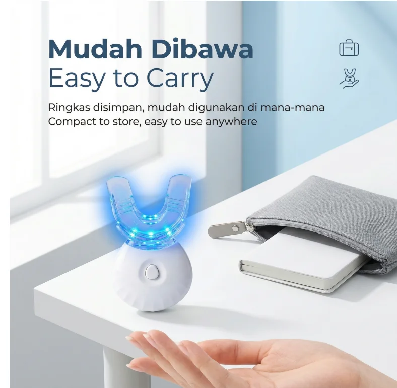 Dispositivo per Terapia a Luce - Teeth Whitening With Blue Light recensione e prezzo