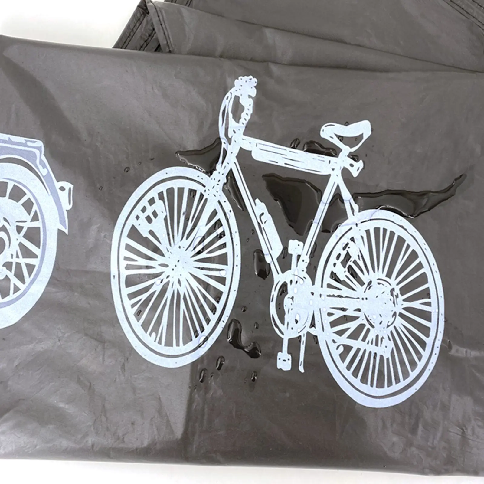 Waterproof Bike Covers Protective Against-Sun Rain Dust Grey 180g 200x100CM Electric Vehicles Bicycle Accessories Outdoors Cover