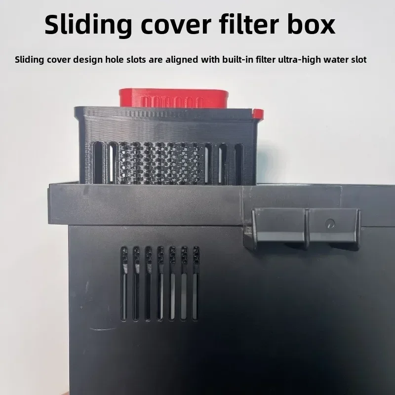 For Xiaomi Mijia intelligent fish tank modification physical filter module  cotton modification can be removed  replaced washing
