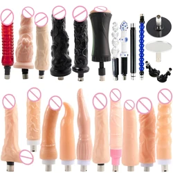 Fredorch Sex Machine 3XLR Attachment Dildo Sucker Sex Love Machine Traditional Penis Accessories For Woman and Man Sex Toy