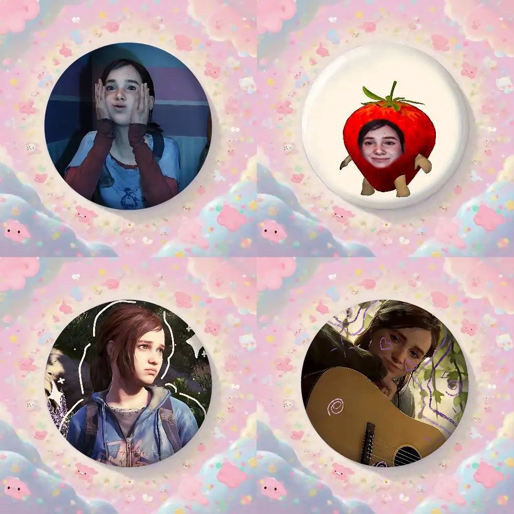 Cute Williams-S E-Ellie Instagram-style Cartoon Badges, Versatile Decorative Accessories And Gifts