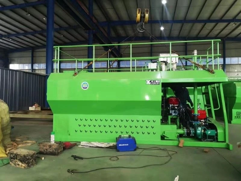Hydroseeding Equipment Grass Seed Sprayer with Motor and Pump for Slope Greening