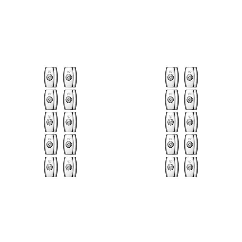 tforu-20-個電気ロープコネクタ-6-ミリメートルポリロープコネクタ電気フェンスコネクタ高耐久ワイヤースプライサー