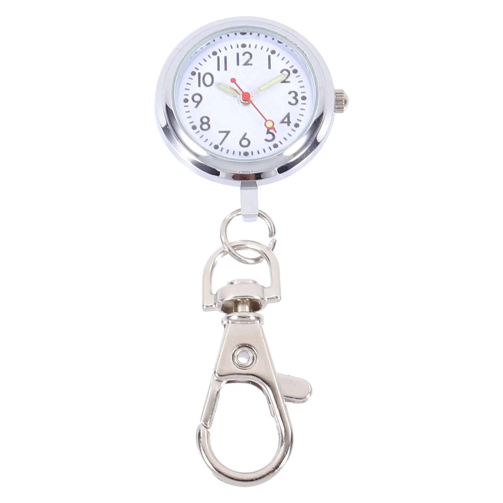Карманные часы, брелок, подвеска, винтажные часы для медсестры для мужчин и женщин, большой циферблат, материал из сплава стекла, аксессуары для часов