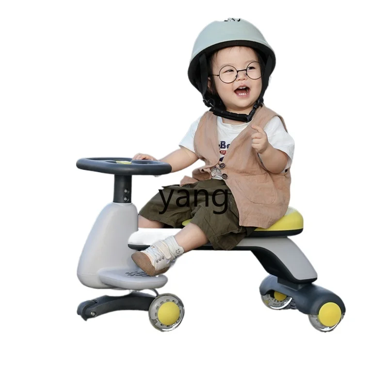 L'm'm Baby Swing Car 1 1 1 3 Years Old Silent Wheel Anti-Flip Male and Female Baby Luge