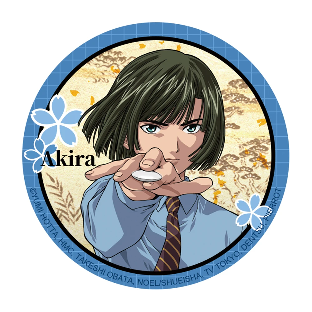 58mm Anime Hikaru no go Akira Sai Cosplay COSTUME Badge Pin SPTE Tinplate Brooch﻿ Prop