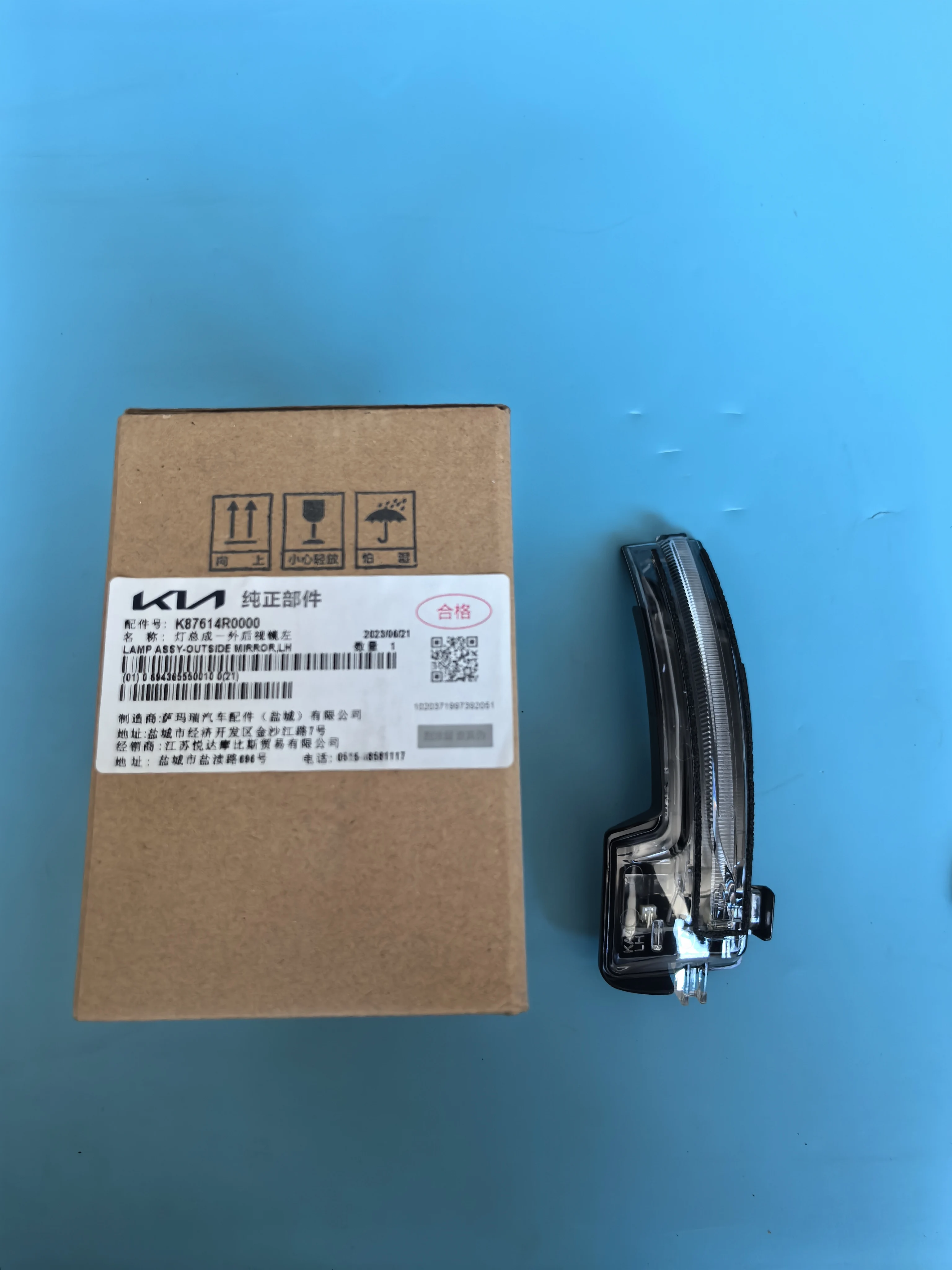 

Outside Mirror Lamp Assy LH 87614R0000 RH 87624R0000 For KIA Carnival