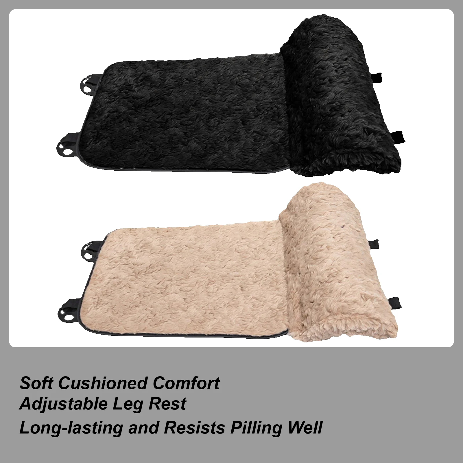 Car Seat Mat Ergonomic Adjustable Non Slip Cushion Car Seat Protectors For Family Driving Automotive Indoor Outdoor Winter