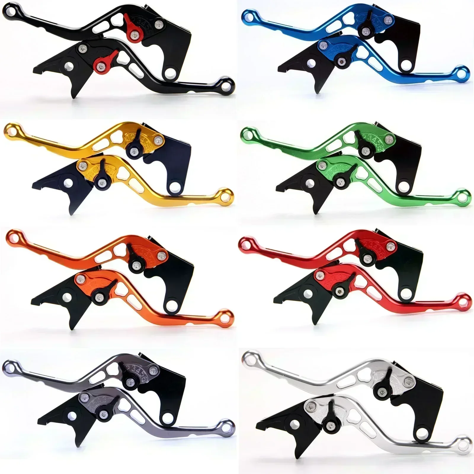 

Short Motorcycle Brake Clutch Levers For Kawasaki NINJA 250R 08-12, 400 18, 300R/Z300 13-18; VERSYS 300X 2017-18; Z250SL 16-17