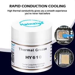 1 PCS 10g HY610/710 CPU CPU Thermal Grease  Compound Chipset Cooling Paste Heat Conductive Silicone Paste