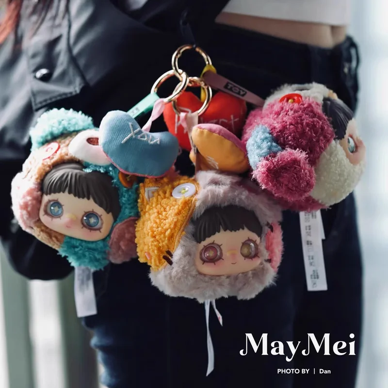 New Maymei Forgotten Corner Series Vinyl Blind Box Toy Cute Bag Pendant Kawaii Keychain Collection Figurine Kid Birthday Gift