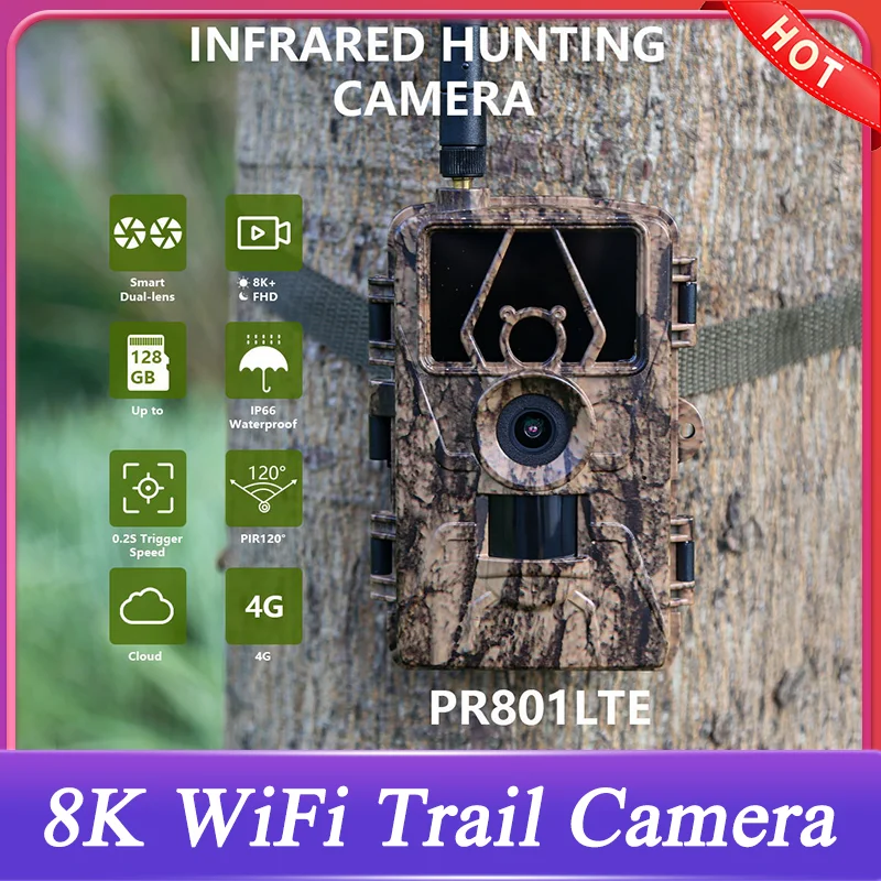 8K 60MP Wifi Trail …